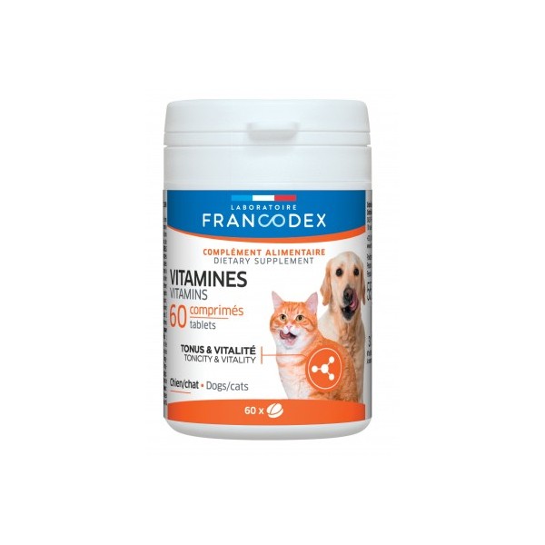 VITAMINES CHIENS ET CHATS X60